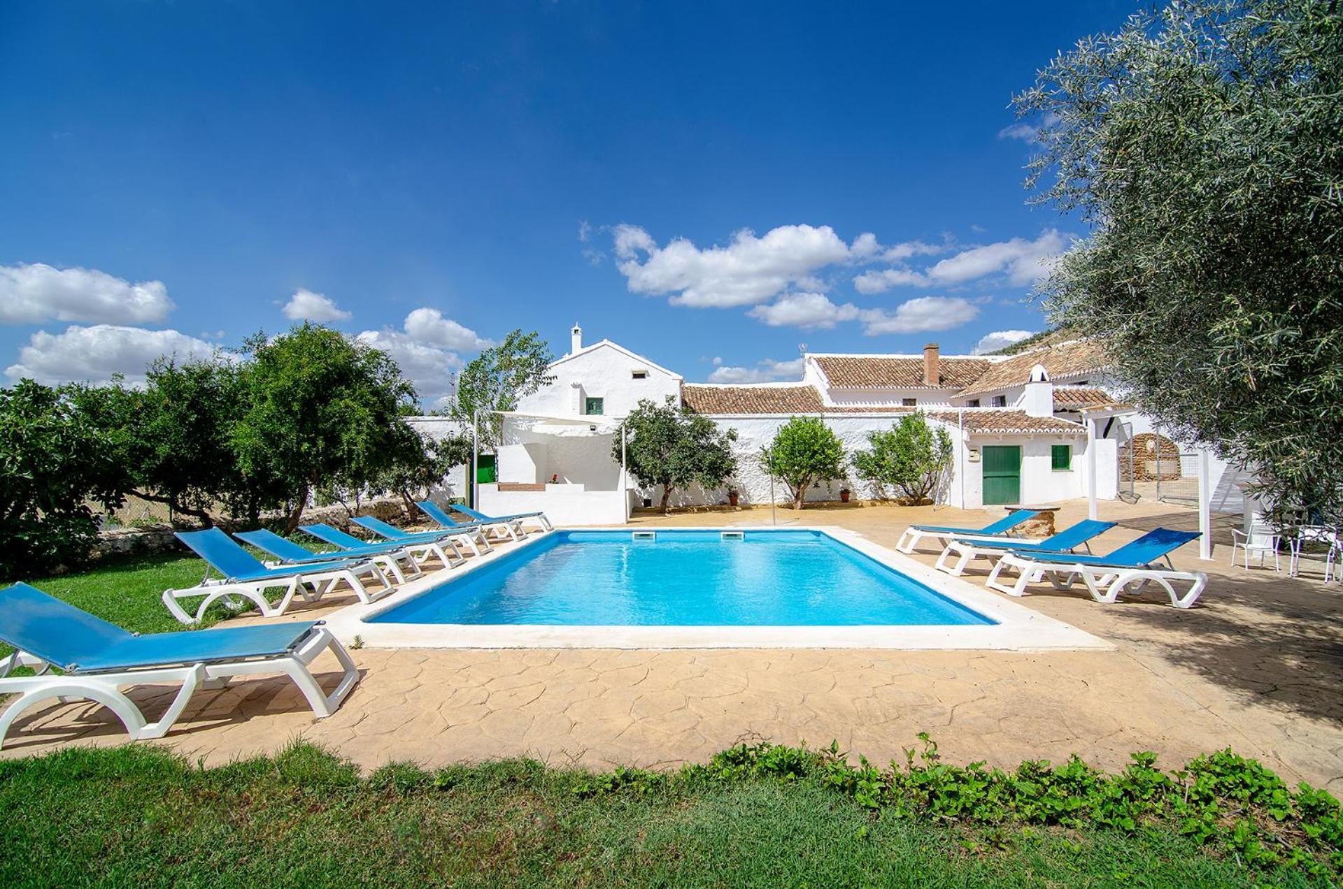 Вилла Cortijo Alzamigaja Арчидона Экстерьер фото